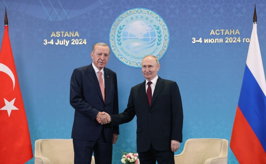 Takimi i radhës mes Putin dhe Erdogan