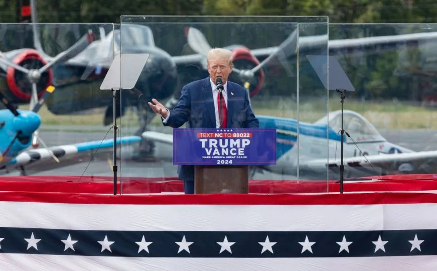 Trump, pas xhamit antiplumb….