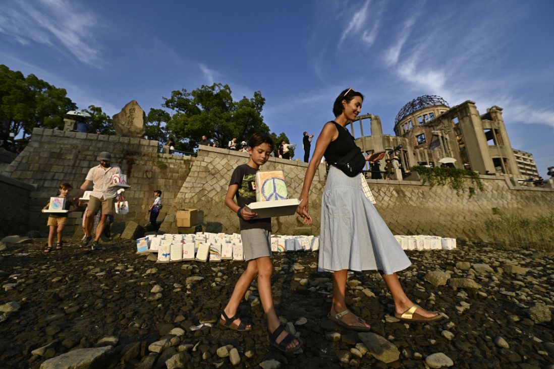 Mesazhe ankthi në përvjetorin e hatasë bërthamore mbi Hiroshima