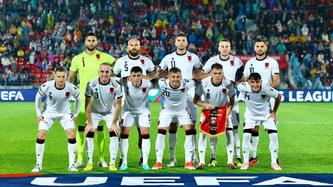 Fitore HISTORIKE/ Asllani më i miri në fushë, ja si u vlerësuan djemtë e Kombëtares pas duelit me Gjeorgjinë
