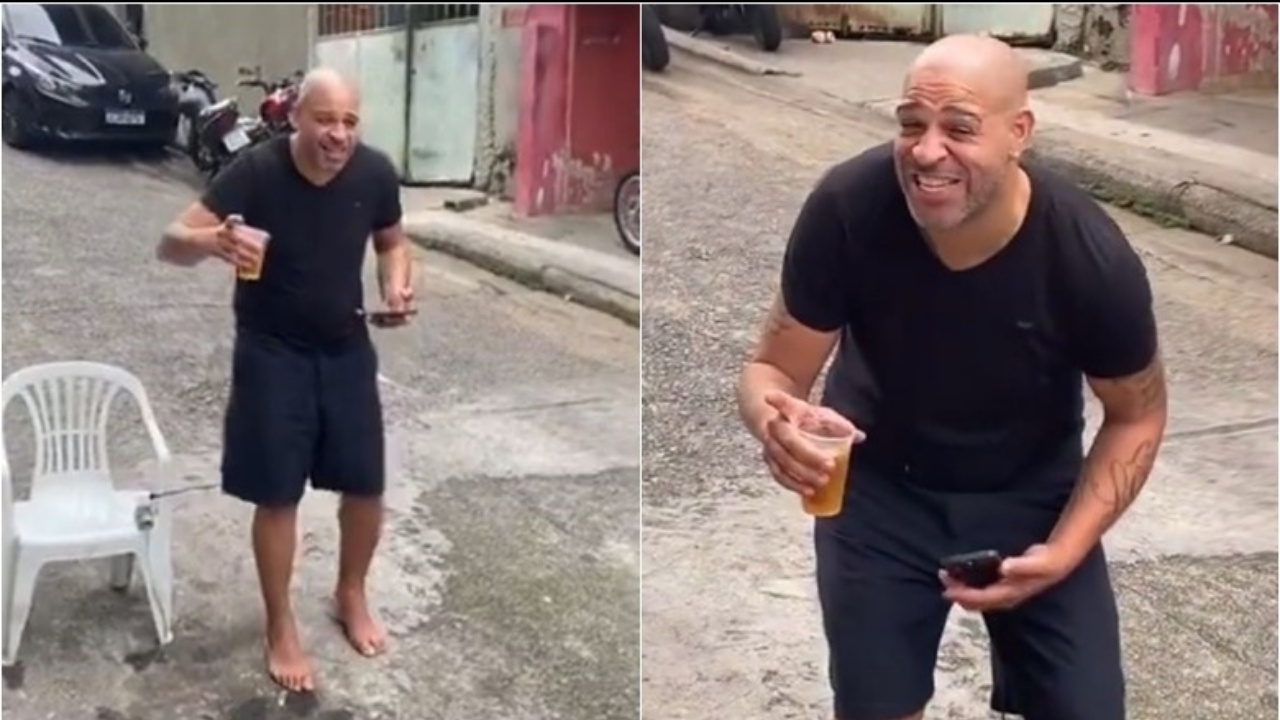 “Perandori” që humbi gjithçka! Dikur shkëlqente në Serie A, sot Adriano i zbathur dhe i dehur në rrugët e Brazilit