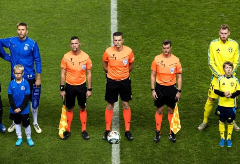 (FOTO) Arbitrat shqiptarë në “modë”, UEFA iu beson sërish një sfidë në Ligën e Europës