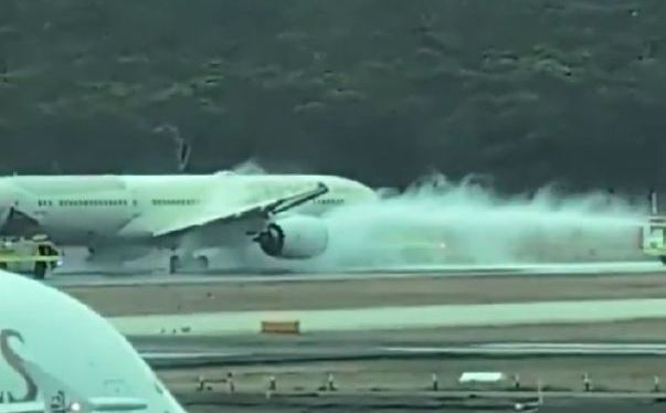 Pamje: prag dramë e re me një Boeing
