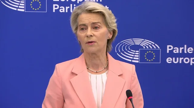 “Rruga drejt paqes është forca”, Von der Leyen: Do të mbështesim Ukrainën 26 640 0 1740922842xursula von der leyen live 108 1