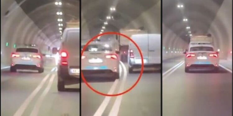 Automjeti i policisë parakalim të gabuar brenda tunelit të Murrizit, e pëson efektivi 9 86feffb6 8f3b 4122 abe8 079801be785f 770x433 1 750x422 1 750x375 1