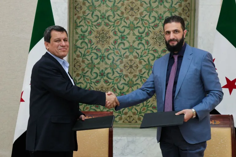 Një marrëveshje historike në Sirinë e re