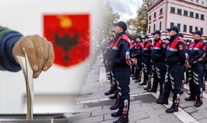 Zgjedhjet në Berat: Policia në Gatishmëri të Plotë për Sigurinë e Procesit 8 policia1 1