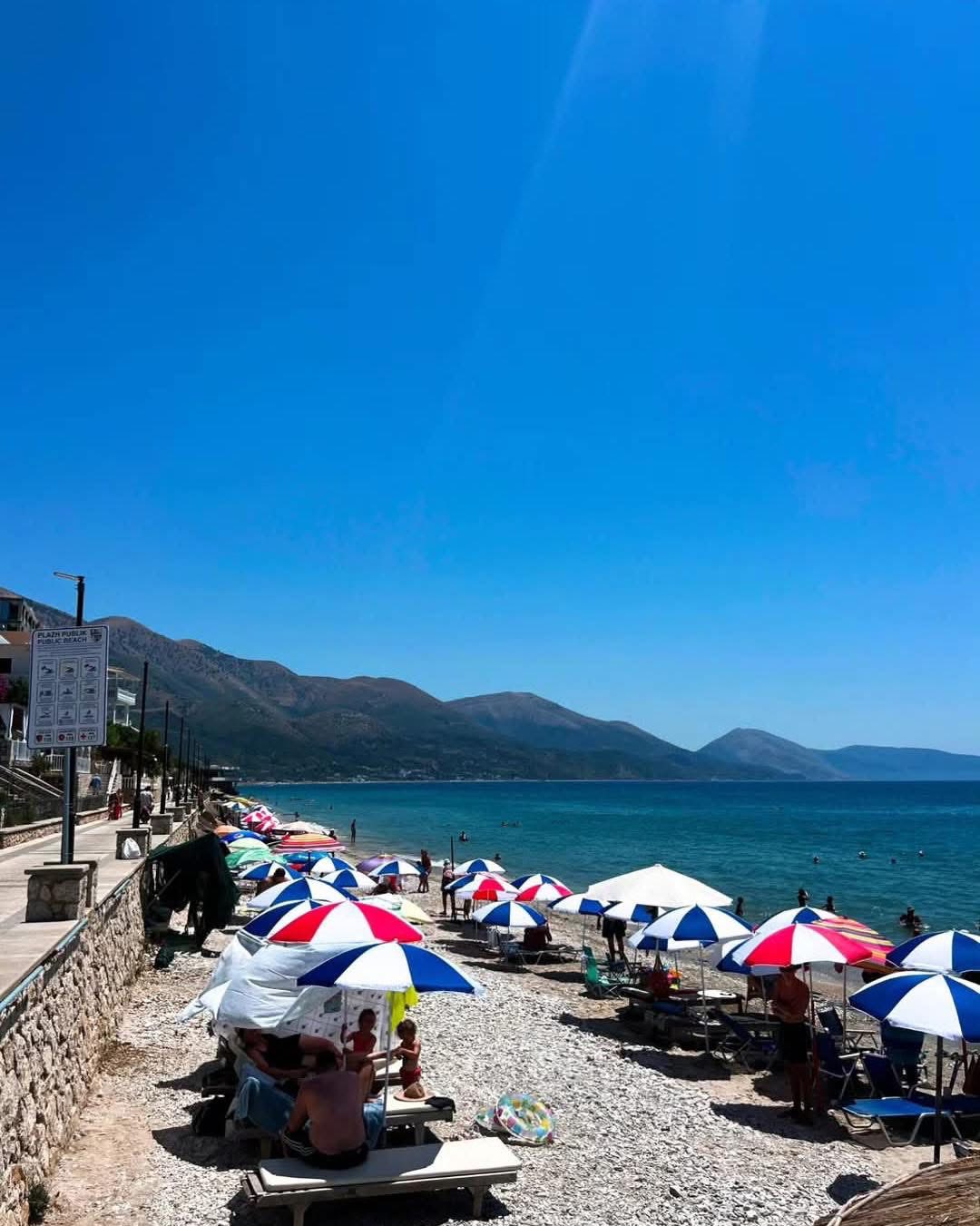 Zaptimet e paligjshme në Qeparo, Rama: Pas lirimit të hapësirave, çadra falas për të gjithë pushuesit