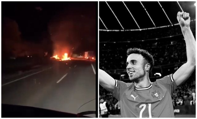 PAMJET E TMERRIT! Lamborghini në flakë, MOMENTI kur Diogo Jota dhe i vëllai po “digjeshin për së gjalli” (VIDEO)