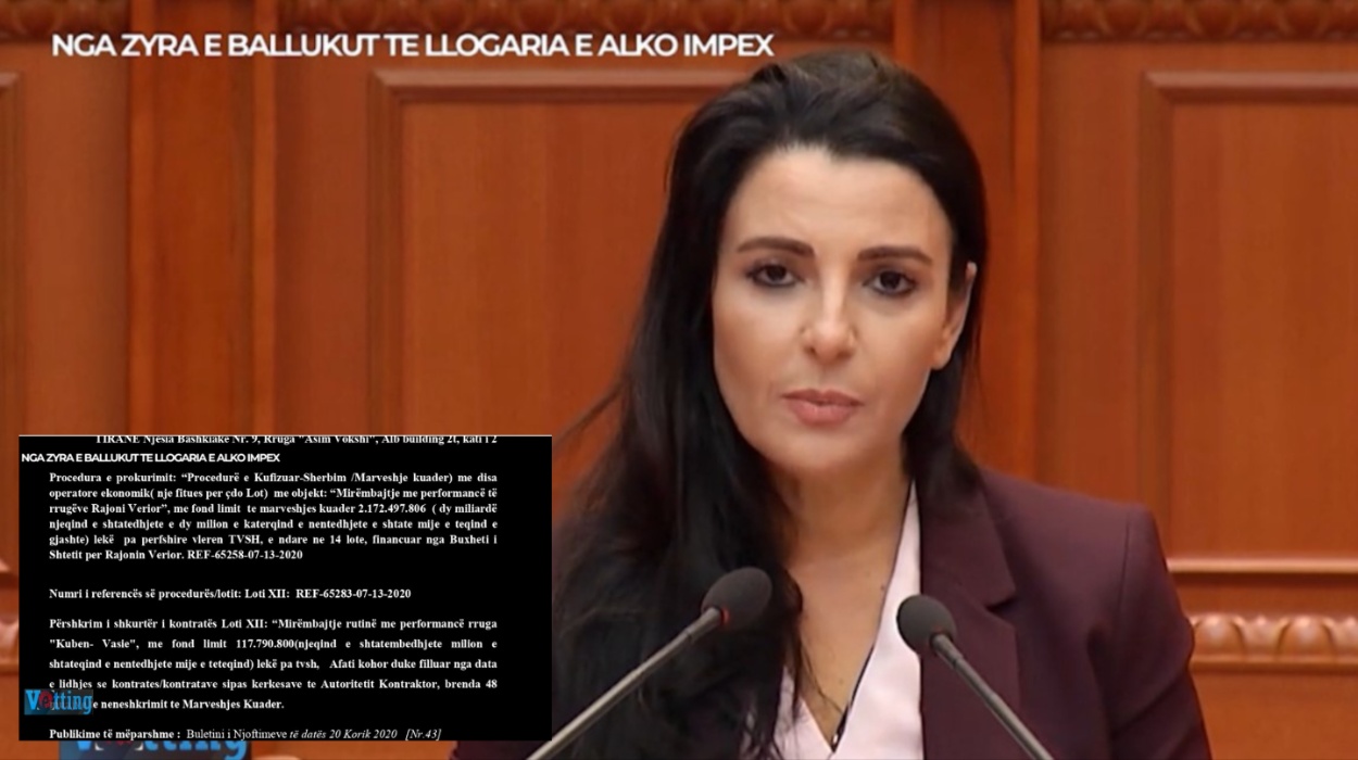 “AlbControl” e ARRSH, si e “fryu” Belinda Balluku me tendera firmën “Alko Impex” të Arbër Abazit! Vetting zbardh skemën: ‘Hilja’ me emrin e kompanisë
