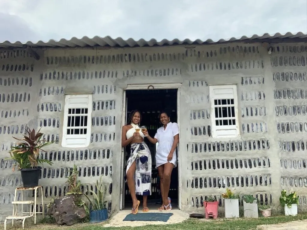 Imazhe/ Brazil: Nënë e bijë ndërtojnë një shtëpi me shishe – ‘Ka firmën tonë’