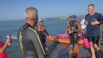 Nga Velipoja drejt ish-Jugosllavisë, 5 km not në kujtesë të të rinjve që sfiduan komunizmin