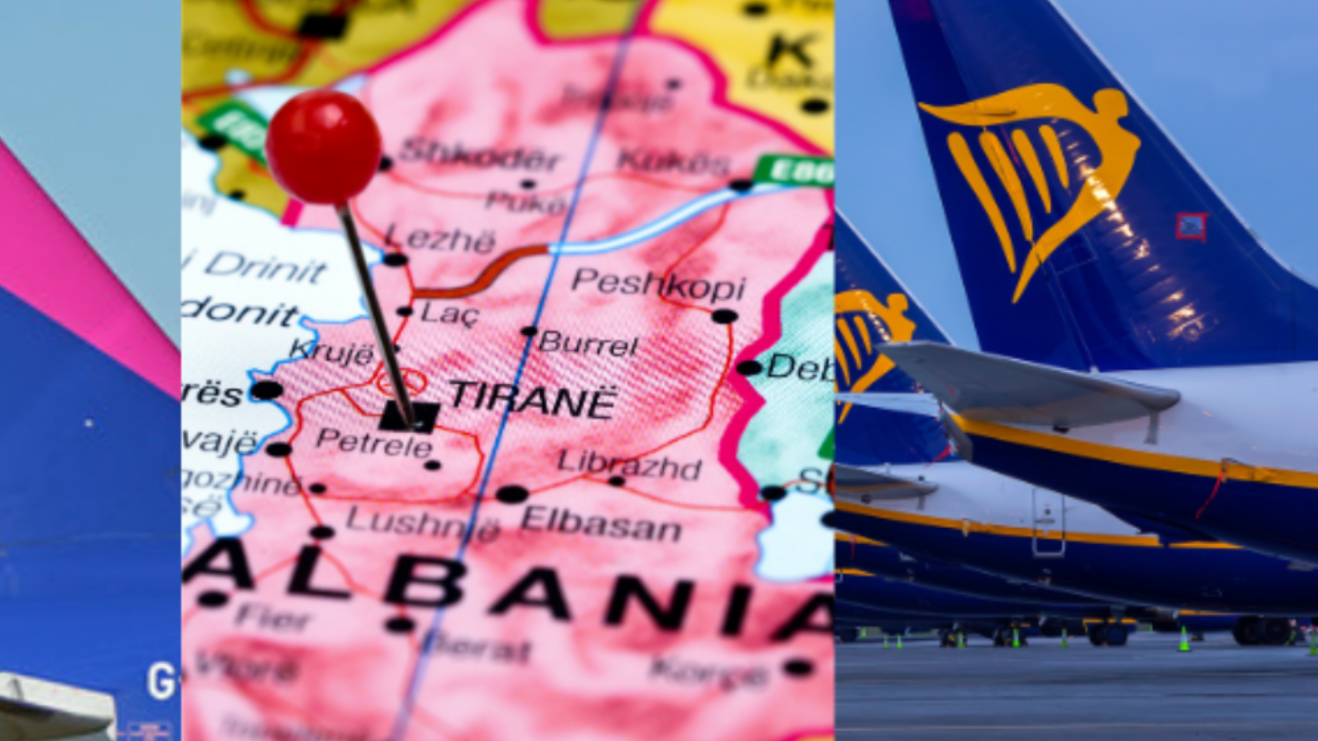 Ryanair njofton investim 300 milionë euro në Shqipëri, me 3 avionë dhe 10 itinerare të reja 10 hudhra 31