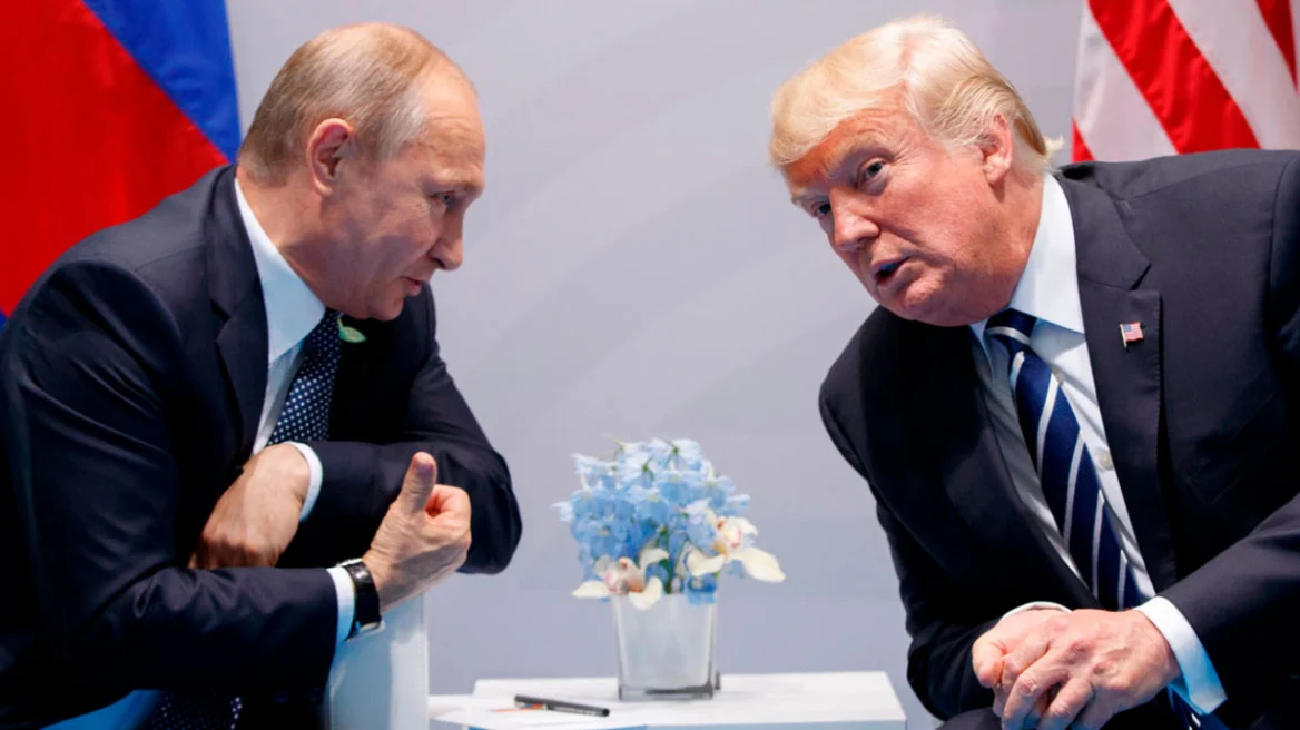 trump putin maketa