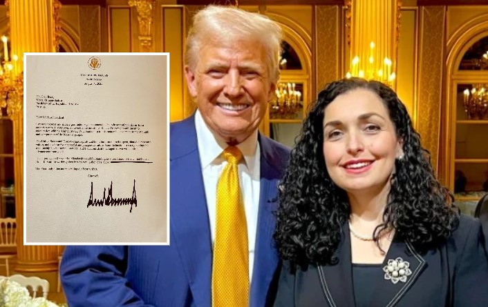 Vjosa Osmani publikon letrën e Donald Trump: Kosova do të vazhdojë të qëndrojë krah për krah me SHBA-të