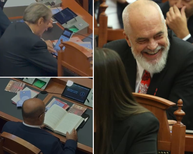 Kuvend i ri me “pasione” të vjetra, Rama pikturon, Berisha sheh Tik-Tok dhe deputeti hap librin për të lexuar! Çfarë nuk u pa nga seanca