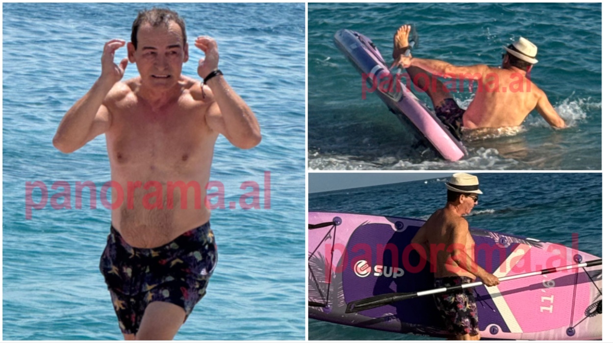 U tha se përfundoi në intubim pas ndërhyrjes kirurgjikale, paparazzi kap mat Engjell Agaçin ne plazh, duke bërë sport! Sekretari i KM siç nuk e keni parë ndonjëherë!