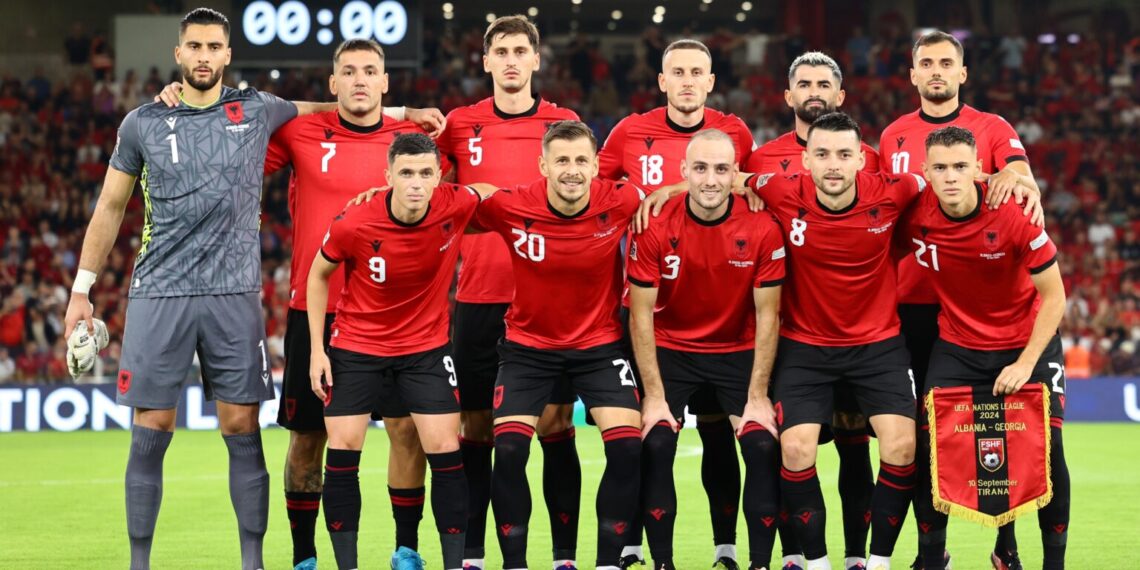 Formacioni që pritet të ketë Shqipëria sot kundër Letonisë