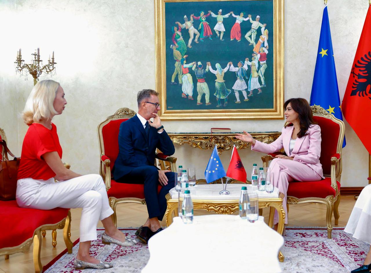 Spiropali priti Ambasadorin e BE, Silvio Gonzato: Antena e Parlamentit Europian për Ballkanin Perëndimor, tashmë në Tiranë