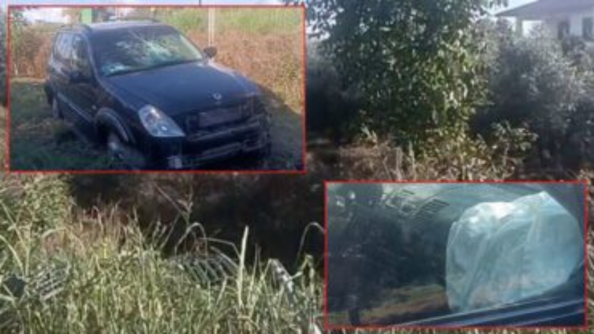 Aksident në aksin Lushnje-Çermë/ Fuoristrada “fluturon” 30 metra në ajër dhe përfundon në oborrin e një banese, dy të plagosur 6 foto 8