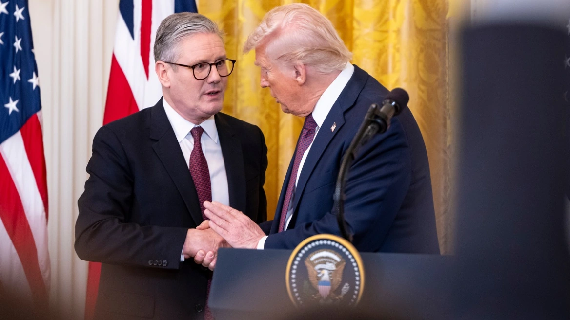 Trump mbërrin nesër në Londër - Policia britanike është në gatishmëri të lartë 5 starmer trump