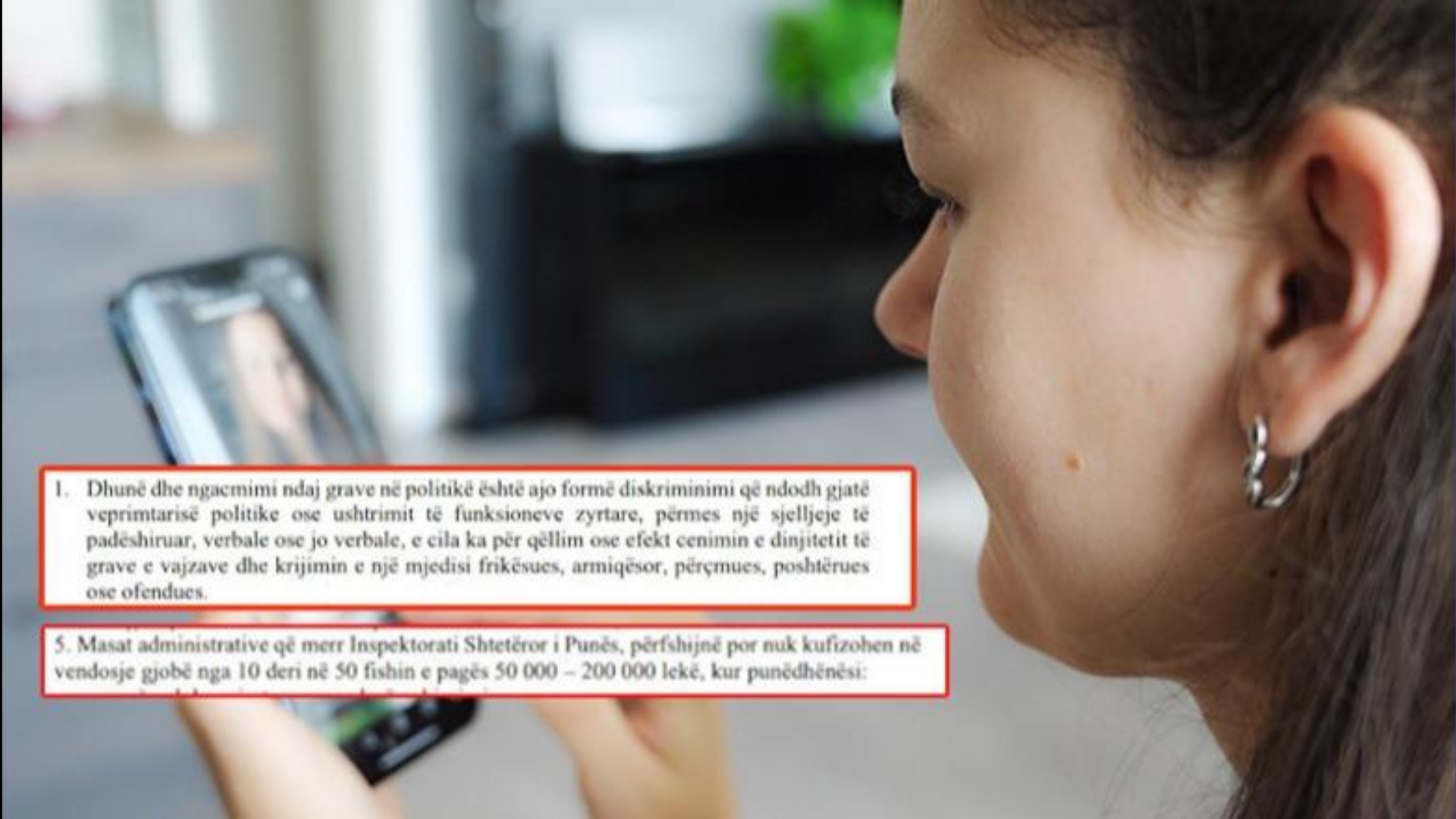 Pr.ligji për dhunën ndaj grave/ Sulmet në politikë dhe nga interneti! Gjobë 50 paga nëse punëdhënësi nuk reagon 9 foto 24