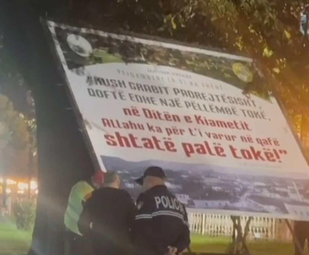 Heqja e Hadithit nga oborri i xhamisë, Myftiu i Shkodrës për drejtorin e Policisë: një rrugaç me pushtet, askush nuk mund ta ndalë të vërtetën