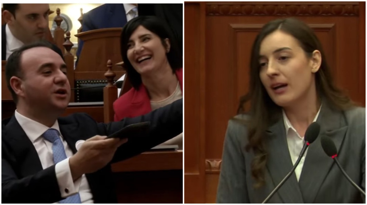 “E do numrin?”-Plasin të qeshurat në Kuvend, Zegjine Çaushi- Klevis Balliut: Ti bukurosh vjen nga një familje hajdutësh