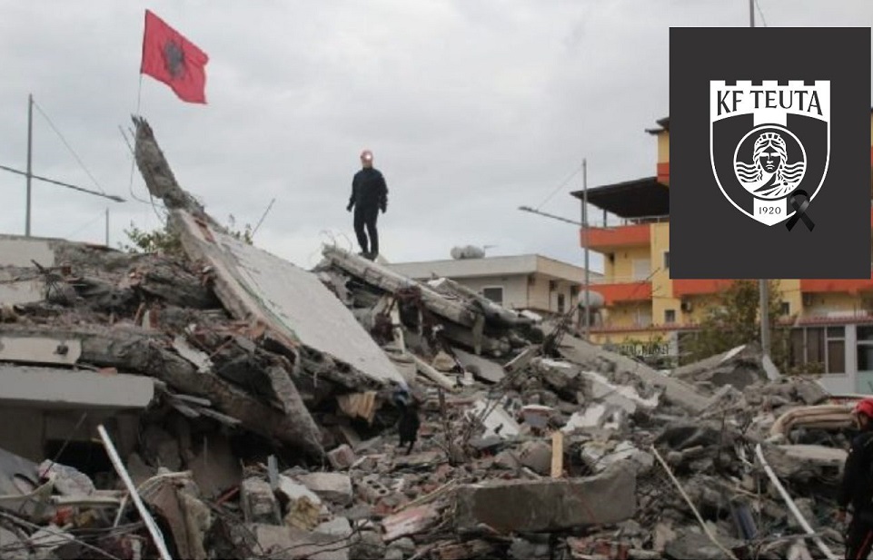 6 vite nga tërmeti tragjik që goditi Shqipërinë, klubi i Teutës me postim prekës: Në mes të dhimbjes, u bashkuam si familje