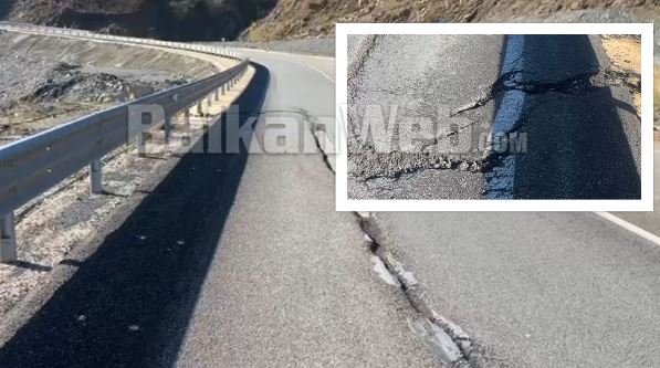 Deformohet traseja, Rruga e Arbrit rrezikon të shembet në afërsi të tunelit të Murrizit 1 Capture 65