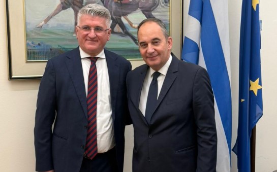 Gjekmarkaj vizitë në Athinë: Emigrantët dhe minoriteti grek, ura miqësie midis Shqipërisë dhe Greqisë 6 Gjekmarkaj ne Greqi