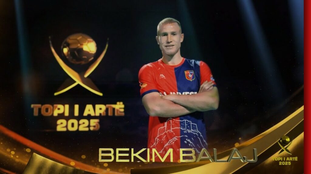 Bekim Balaj, “Topi i Artë 2025”