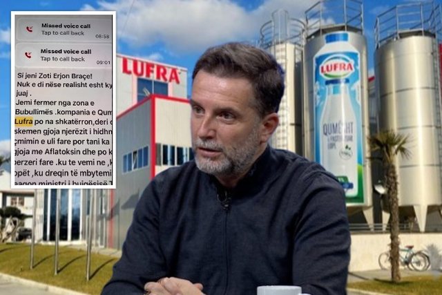 “Qumësht me aflatoksinë”, Braçe: Lufra po shkatërron fermerët, favorizohet nga qeveria 8 640 0 6967e7a76f79d