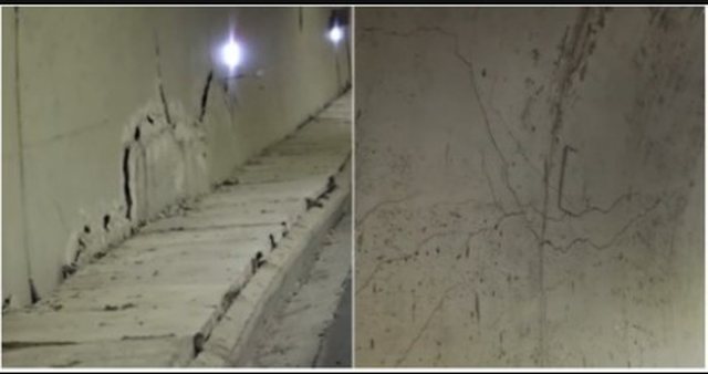 I ndërtuar nga “Gjoka Konstruksion”, plasaritet dhe çahet struktura e betonit në tunelin e Murrizit! Kompania: Mund të mbyllet... 9 640 0 697a2c14d23ff