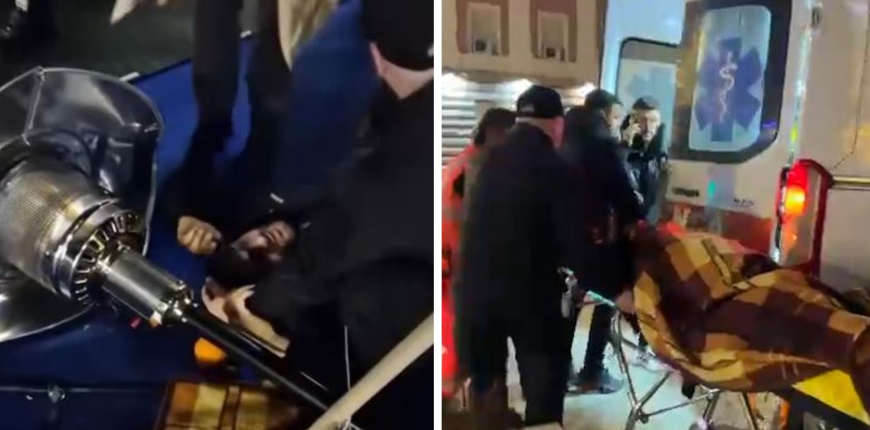 Policia ndërhyn për të larguar protestuesit te Kryeministria/ Lapaj dëmtohet në kokë nga bombola e gazit, përfundon në spital 13 aa