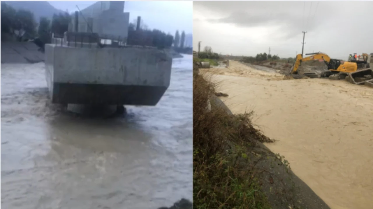 Punimet e firmës “Salillari” bllokojnë kanalin, përmbyten banesa në ish-Metalurgjik
