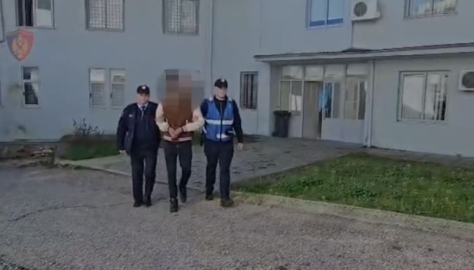 Sekuestrohen 3 armë zjarri, fara kanabisi, drogë dhe sasi municioni luftarak, arrestohet i riu në Përmet 2 arrestim 1