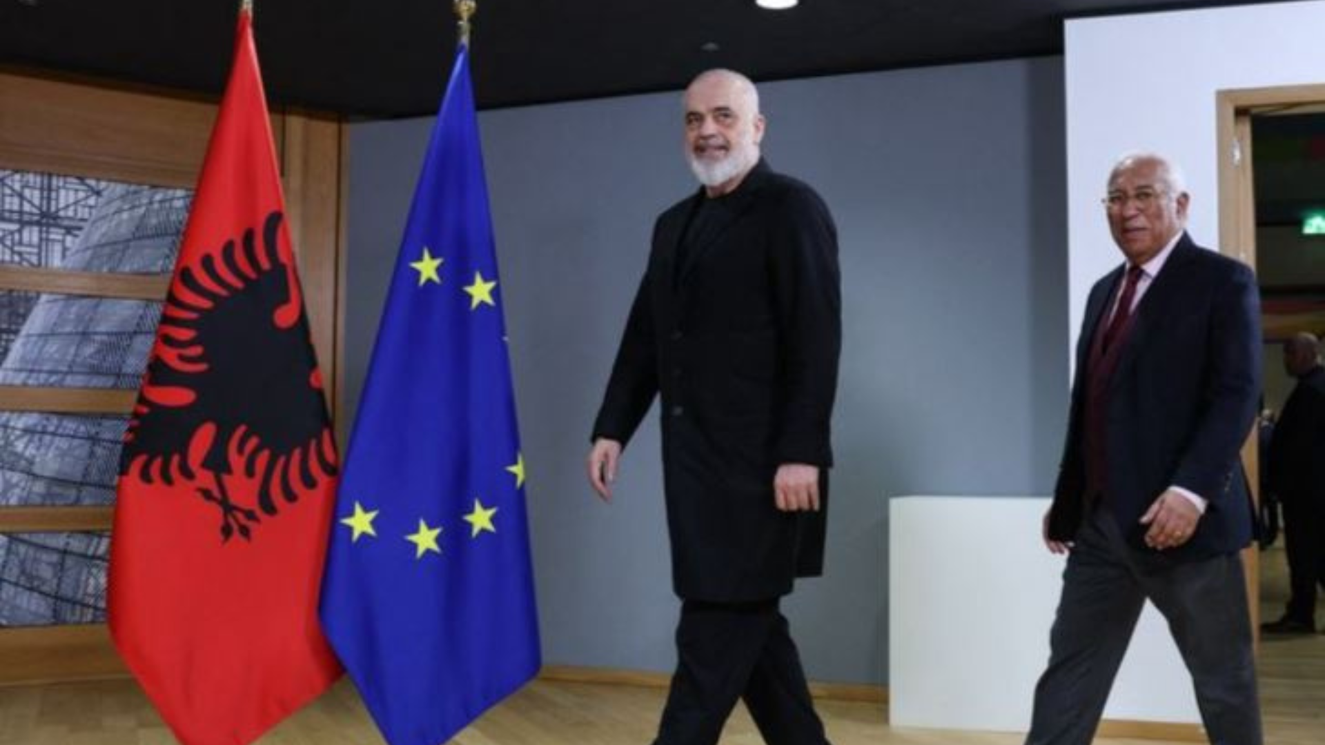 FOTO/ Rama vizitë zyrtare në Bruksel, takohet me Presidentin e KiE, Antonio Costa 13 ok 55