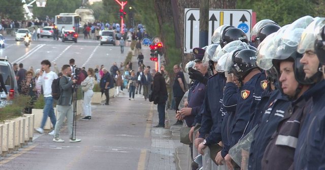 Jo vetëm te Kryeministria, mbi 1400 forca policore në terren për protestën 4 640 0 69c003f9ddede