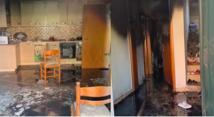 Banesa në Orikum përfshihet nga flakët, DYSHIMET e para 8 IMG 0935