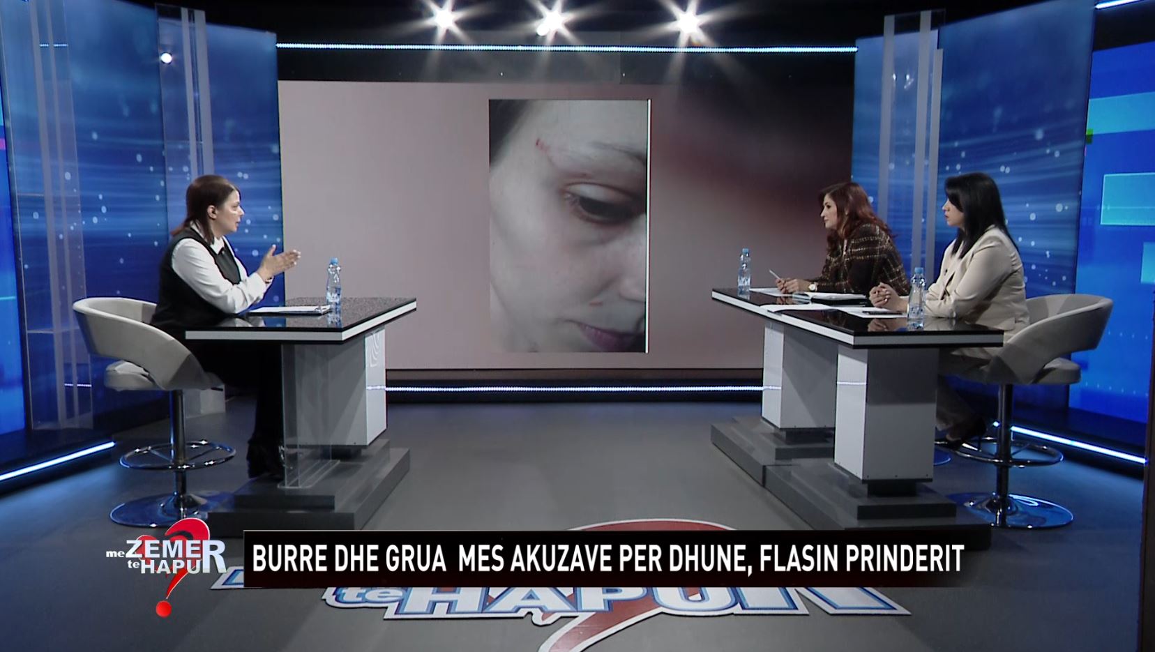 Burrë e grua mes akuzave për dhunë/ Vjehrri i kundërvihet dhëndrit: Ti gënjen, je mashtrues. Burri kërcënon: Do ta pësoni si gruaja 2 ME ZEMER TE HPUR 1