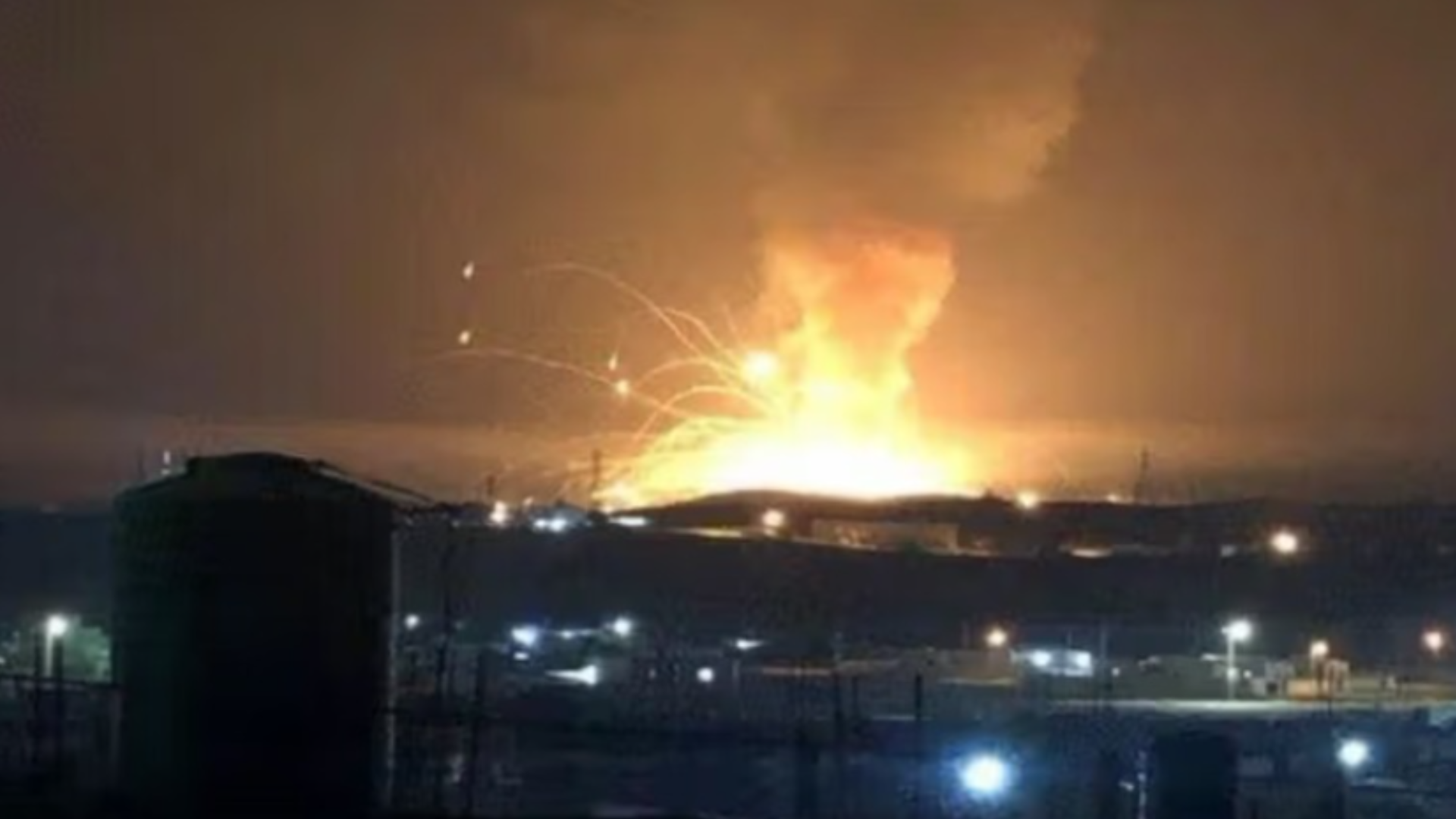VIDEO/ Sulm ndaj bazës amerikane në Erbil, Irak, një pjesë e aeroportit në flakë