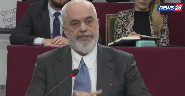 “Nuk e shpall dot të pafajshme”, Rama: “Vijën e kuqe” nuk e shkel as për Ballukun, mbrojtjen ta bëjë avokati 12 rama 45