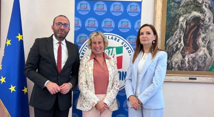 Bardhi dhe Tabaku takim në Senatin Italian me Kryetarin e Grupit Parlamemtar Craxi: Integrimi europian jo slogan politik, por proces që kërkon reforma të thella dhe standarde