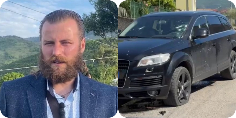 Atentati në një minutë/ News24 siguron pamjet nga vrasja mafioze e Kreshnik Mujecit! Autorët pa maskë dhe tërësisht gjakftohtë! “Audi” dhe “Volkswagen” largohen me shpejtësi