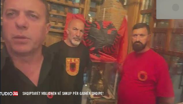 “Ka të arrestuar”/ Mbështeti protestën për gjuhën shqipe në Shkup, trondit Laert Vasili: Do ta kem të vështirë kthimin në Atdhe! Jam në besën e…