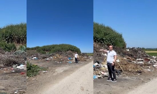 Venddepozitim masiv mbetjesh/ Skandal, zhdukin provat me zjarr, malit me plehra i vihet flaka një ditë pas denoncimit..