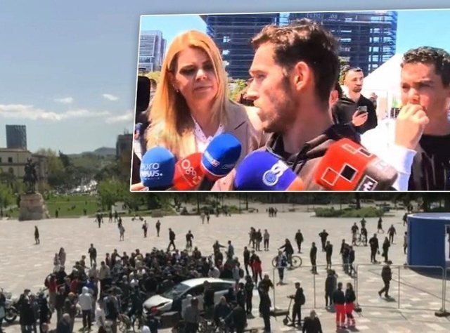 Ç’ndodhi në Sheshin “Skënderbej”, lezhjani çan kangjellat me makinë, rrezikon jetën e qytetarëve