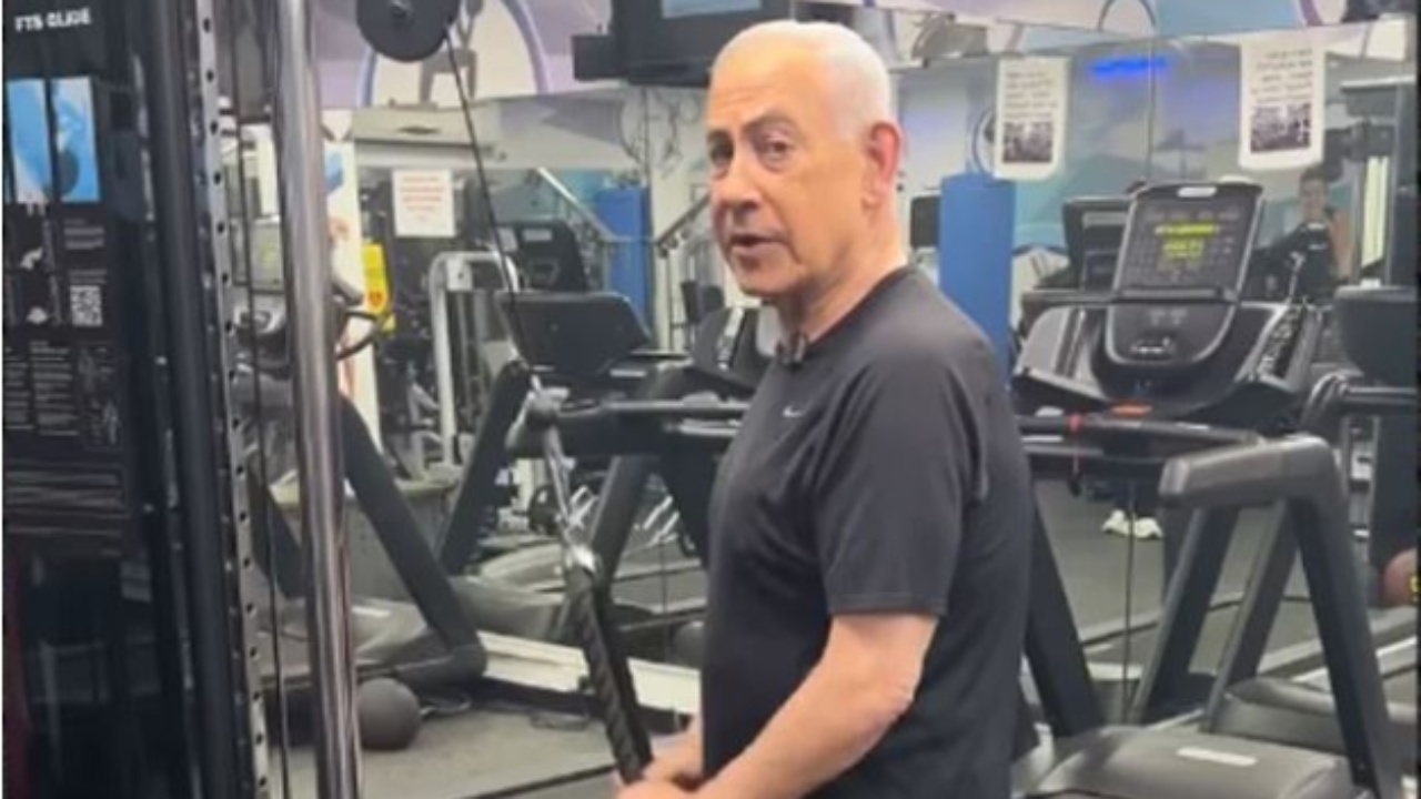 Netanyahu si Ilir Meta! Lideri izraelit publikon VIDEO duke u stërvitur në palestër