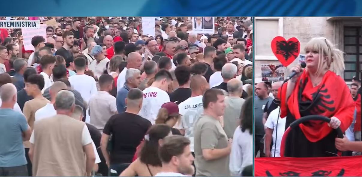 LIVE- Revolta e shqiptarëve kundër kryeministrit/ “Taulant Balla ku do të futesh, ju ka hyrë frika”, sopranoja i bashkohet protestës së 29: Edi Rama je një komunist, jep dorëheqjen 9 1222222222222222